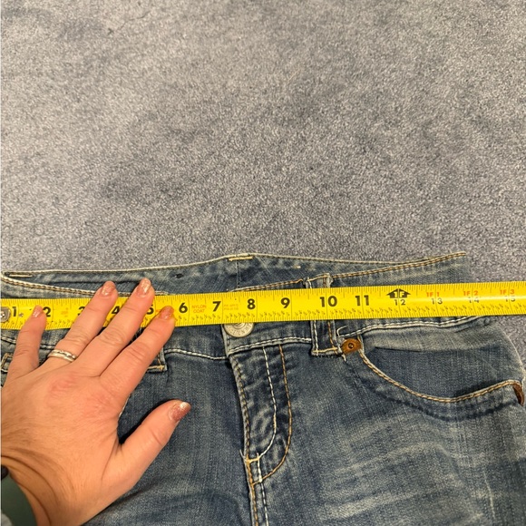 Seven size 26 bootcut jeans super cute cut runs a tad small vintage look - Picture 6 of 9